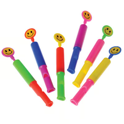 Smile Face Slide Whistles - 24 Pieces