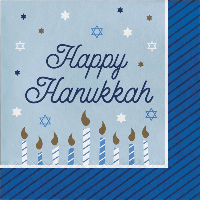 Hanukkah Celebration - Lunch Napkins 16ct