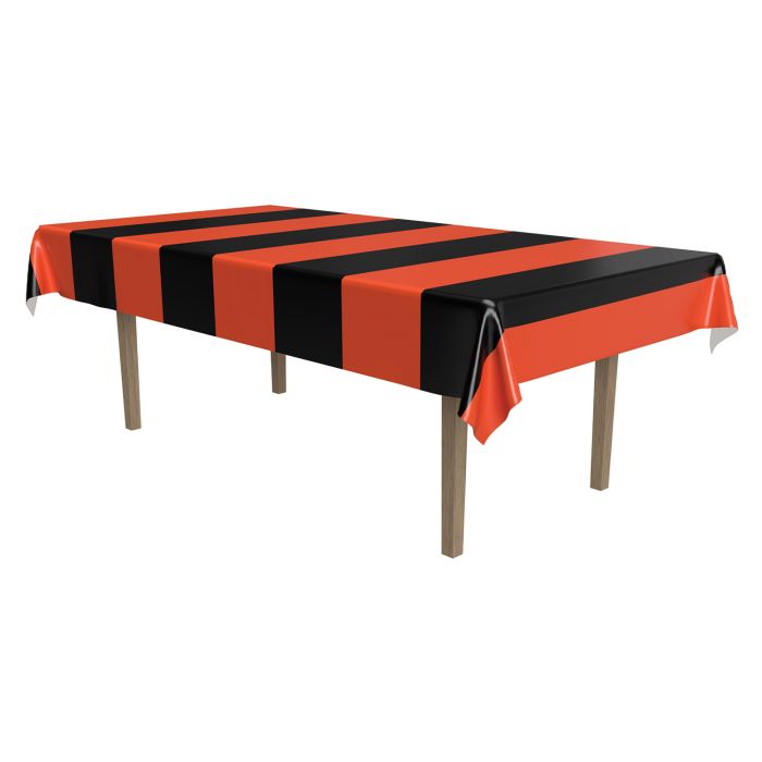 Orange & Black Tablecover