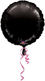 Circle: Black - 18"