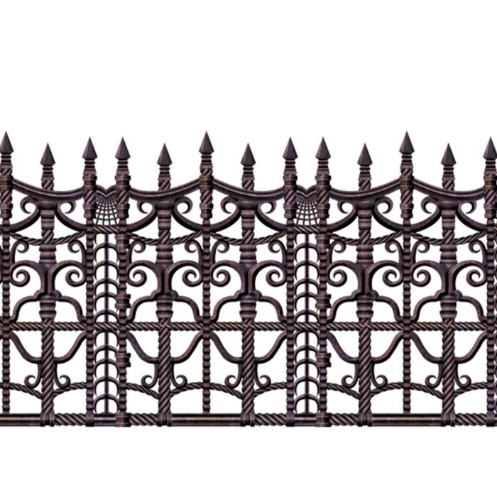 Creepy Fence Border