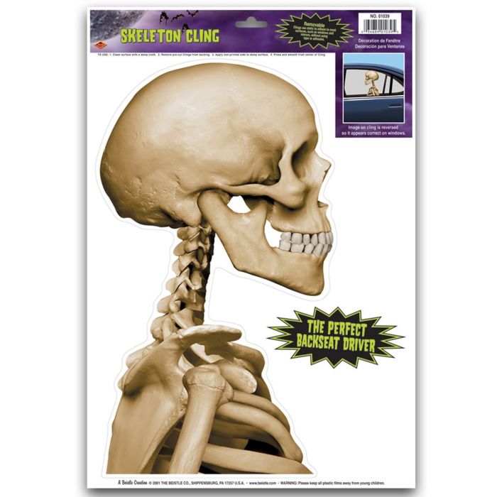 Car Cling - Skeleton