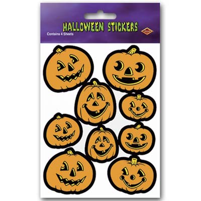 Jack-O-Lantern Stickers