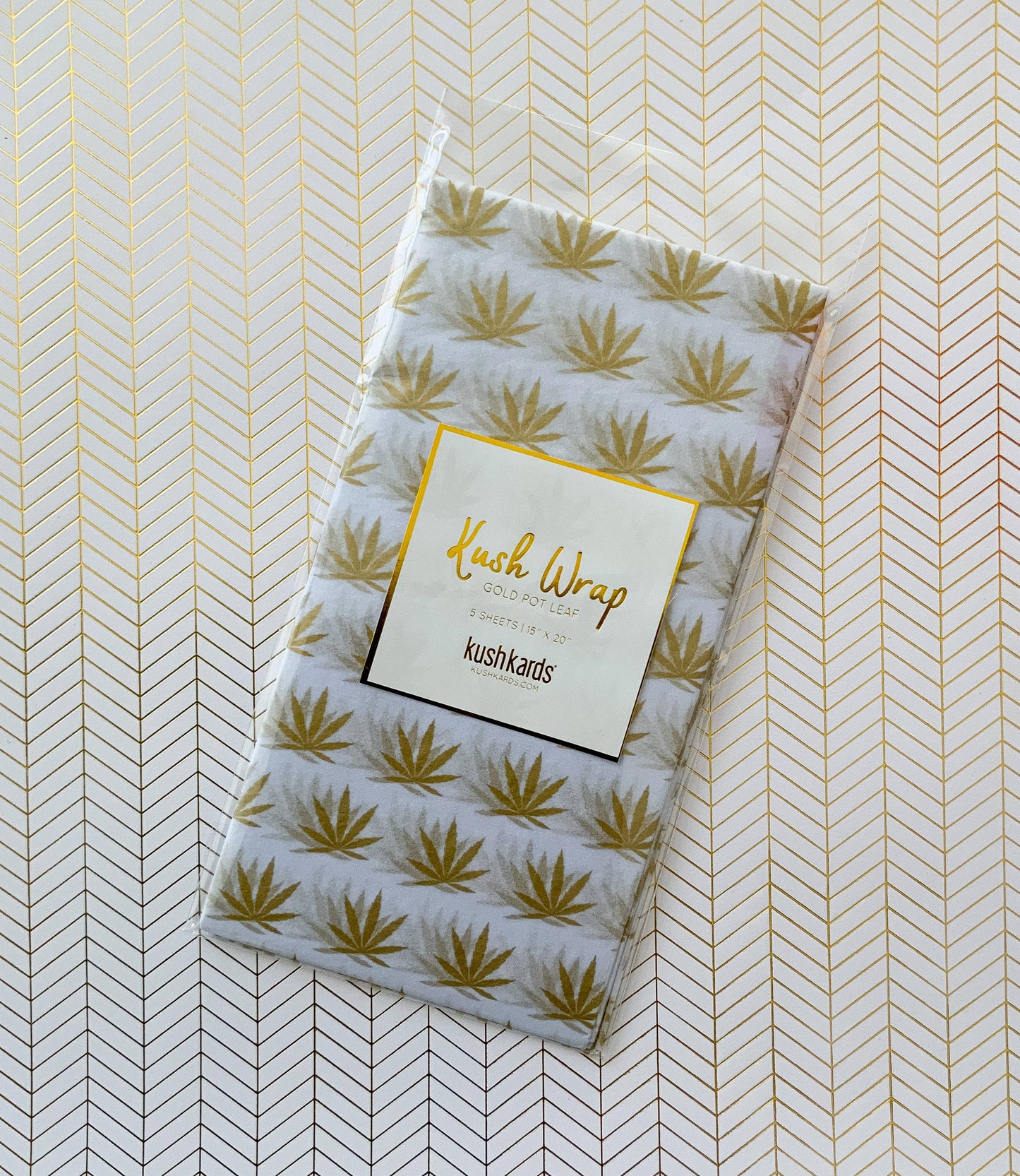 Kush Wrap - White/Gold