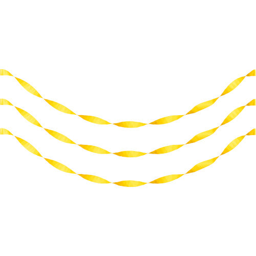 81' Streamer - School Bus Yellow