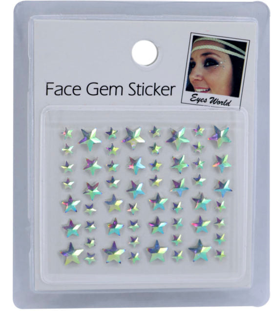 Face Gems - Iridescent Stars