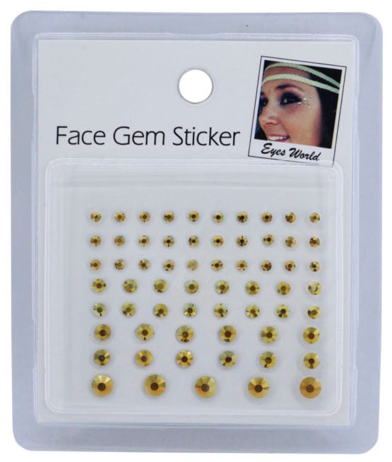 Face Gems - Gold
