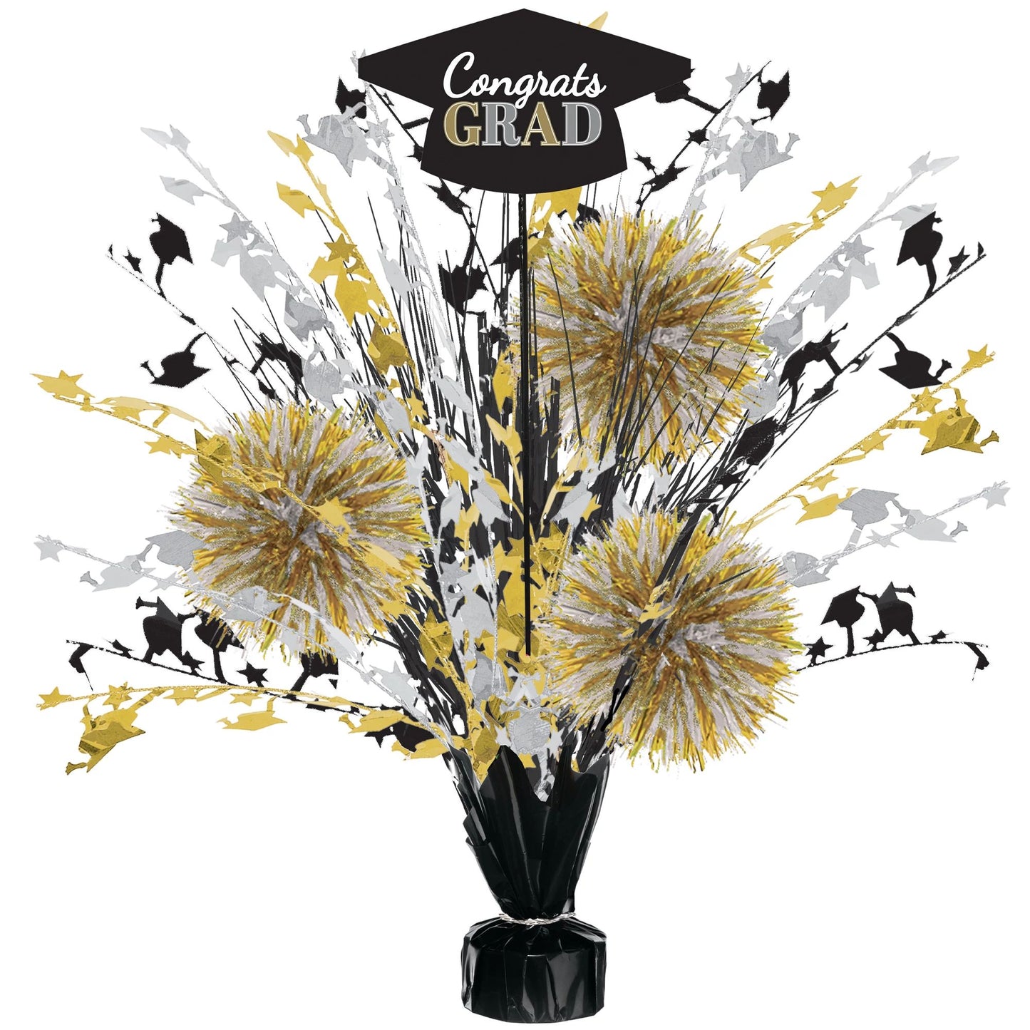 Centerpiece - Grad Tinsel Burst