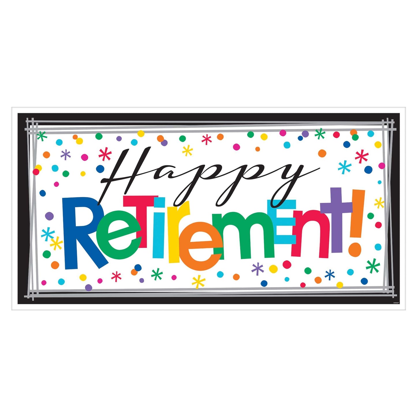 Giant Sign Banner - Officially Retired