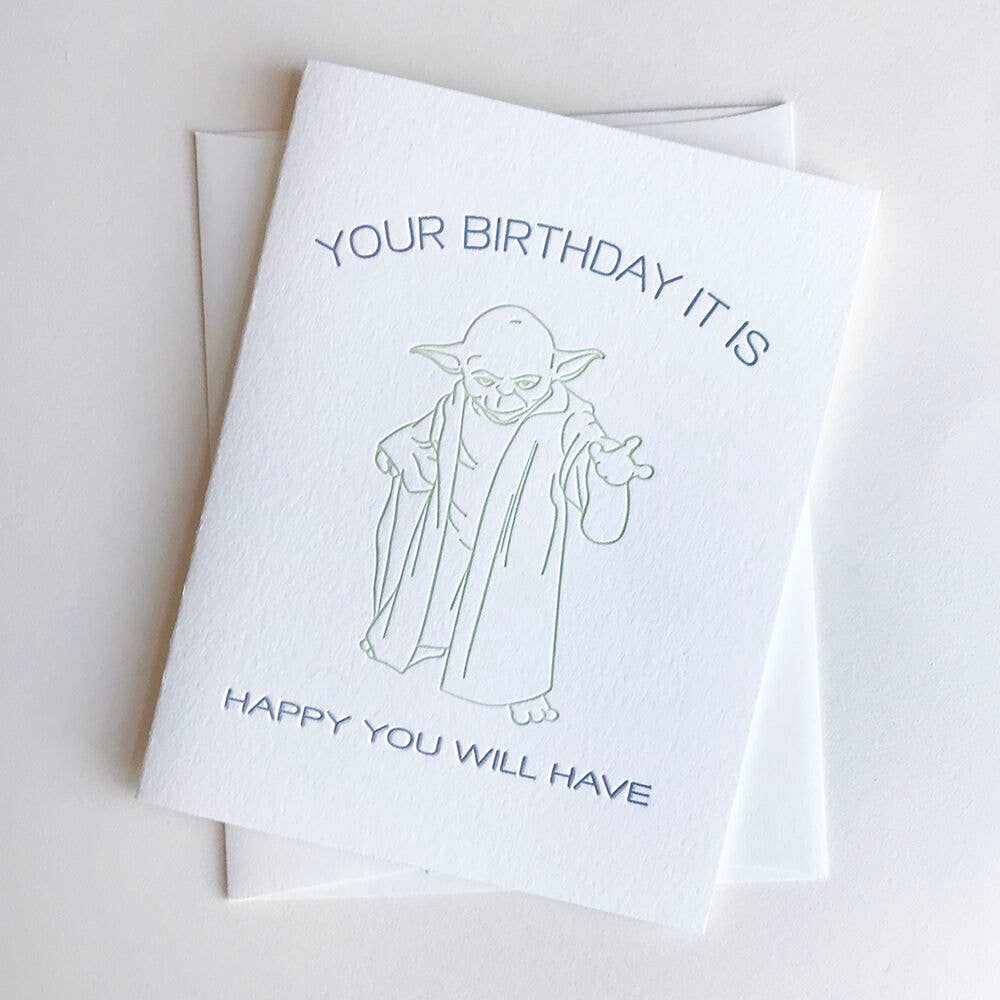 Greeting Card - Birthday It Is