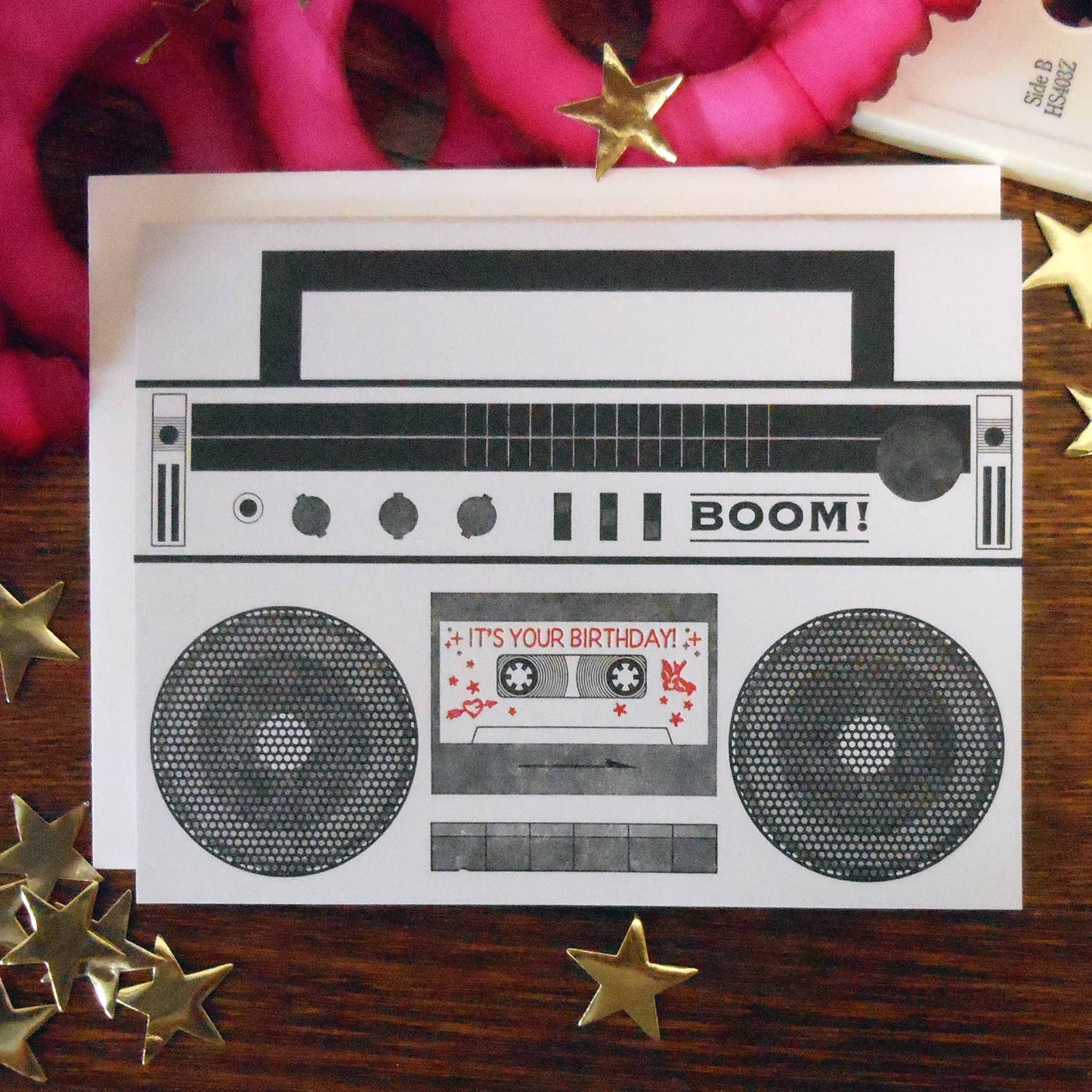 Greeting Card - BOOM!