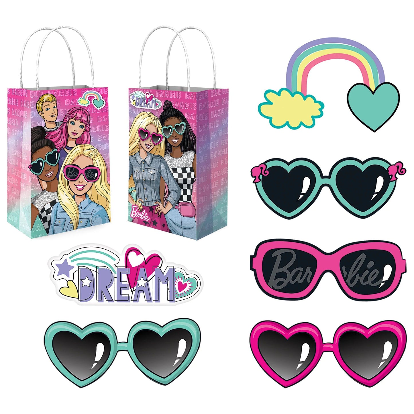 Treat Bags - Barbie 8ct