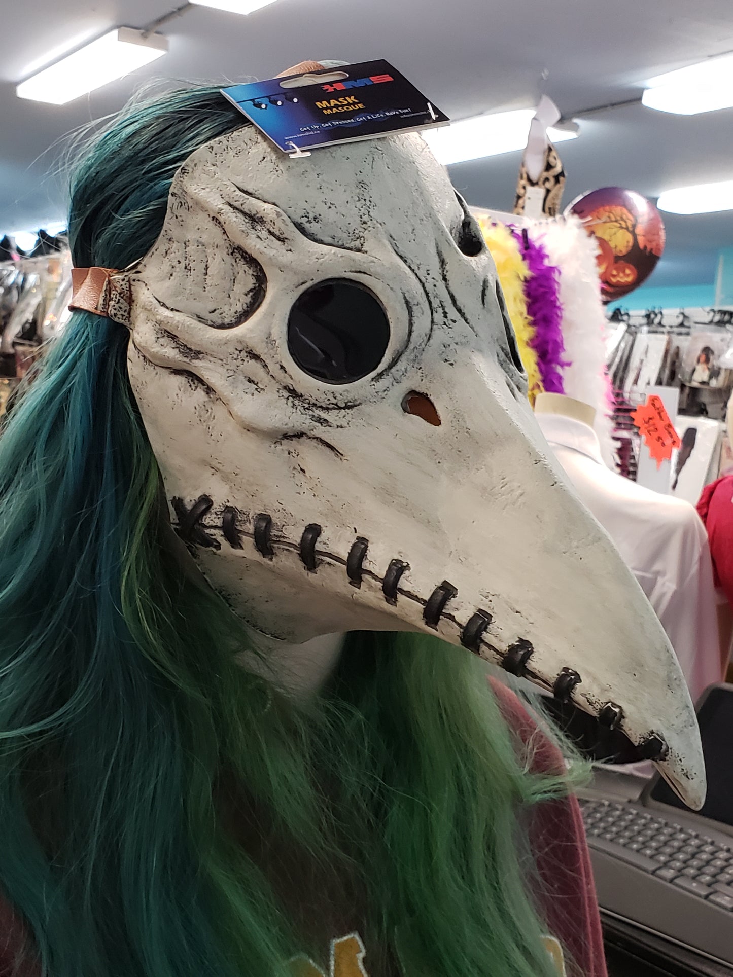 White Plague Doctor Mask