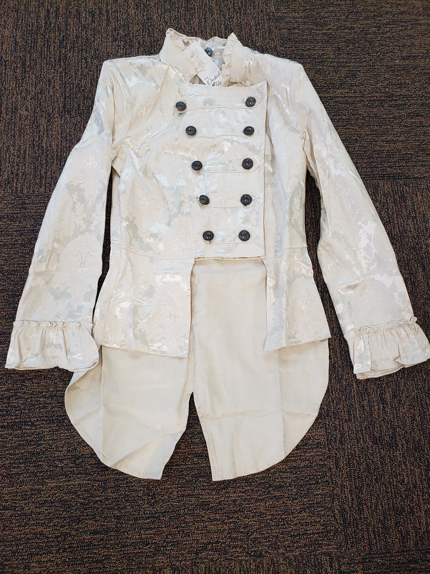 Ivory Brocade Jacket