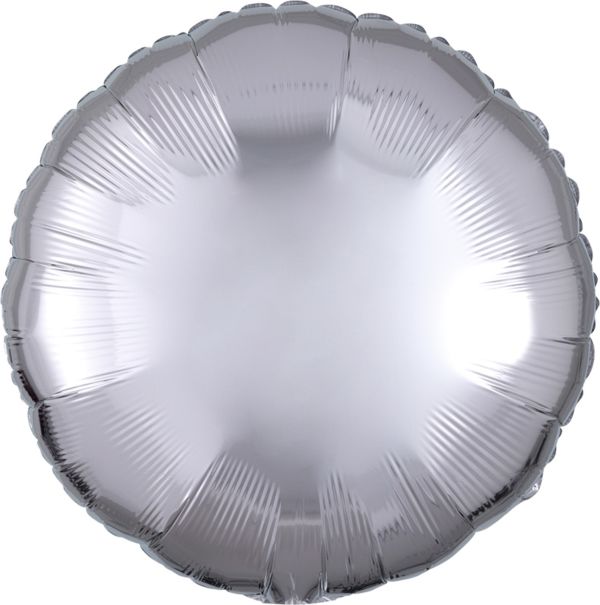 Circle - Silver 18"