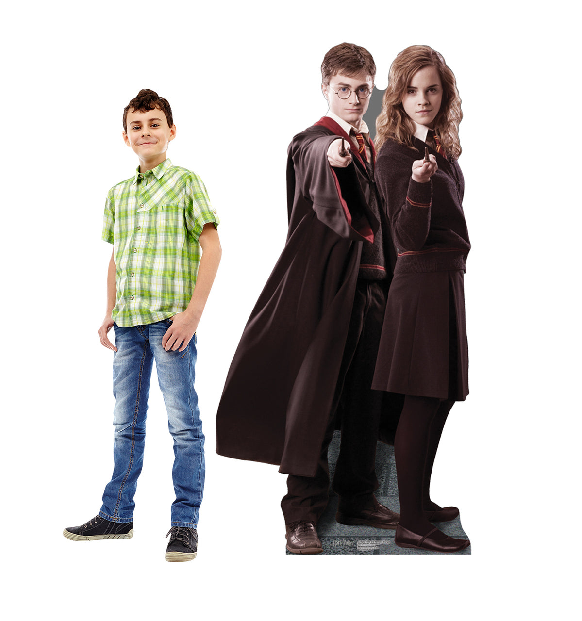 Cardboard Cutout - Harry Potter and Hermione Granger