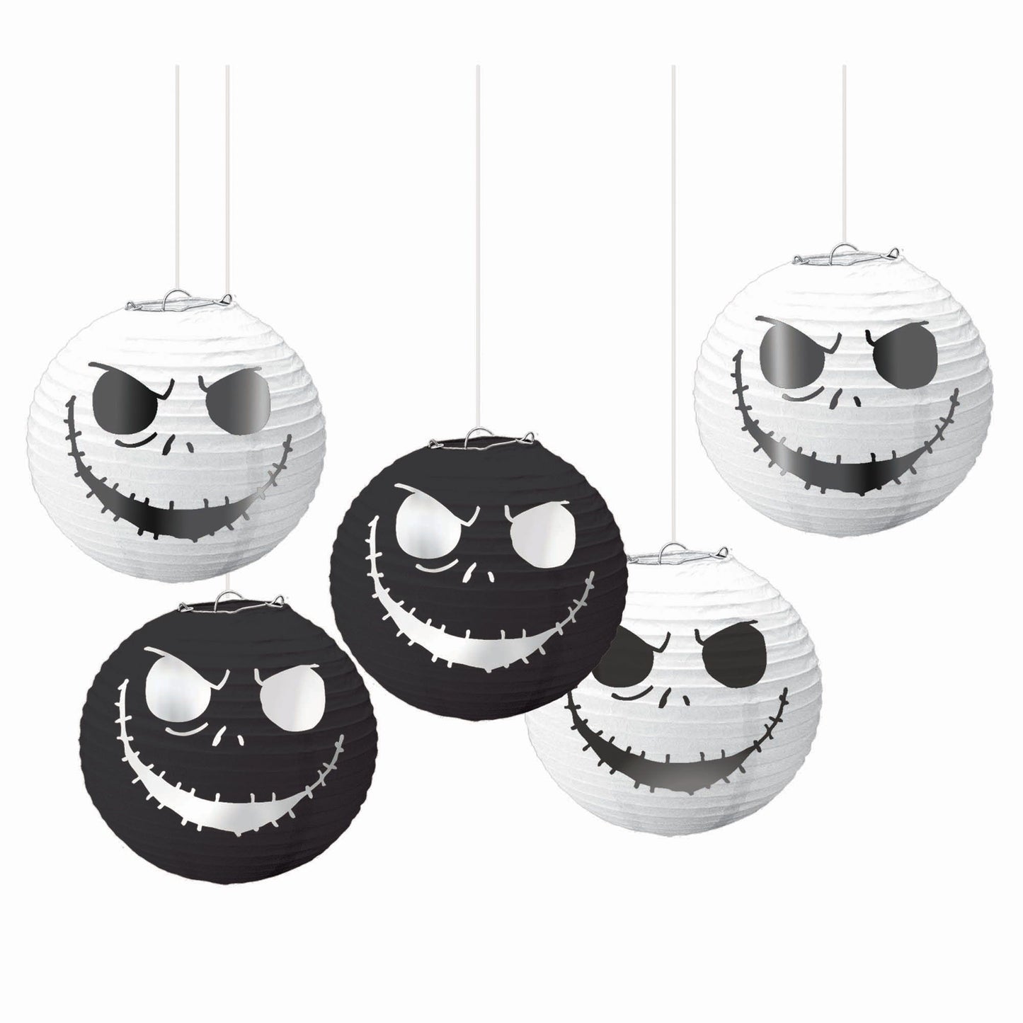 Mini Lanterns - Nightmare Before Christmas 5ct