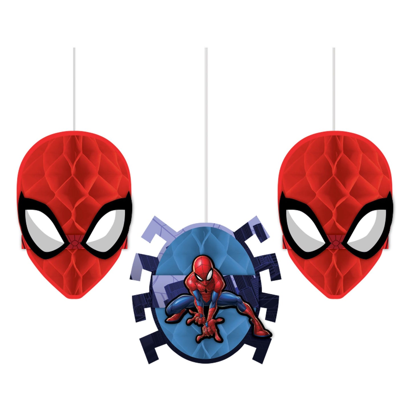 Hanging Decorations - Spider-Man 3ct