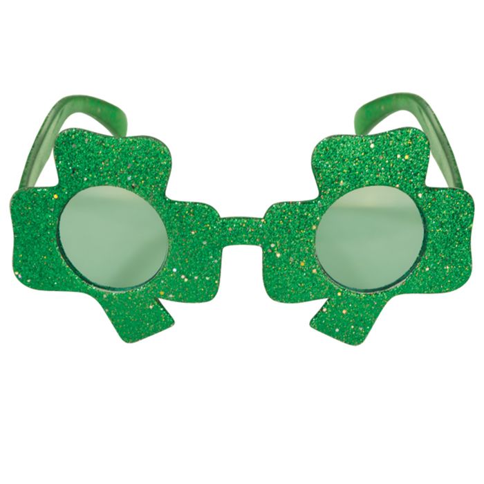 Glittered Shamrock Frames