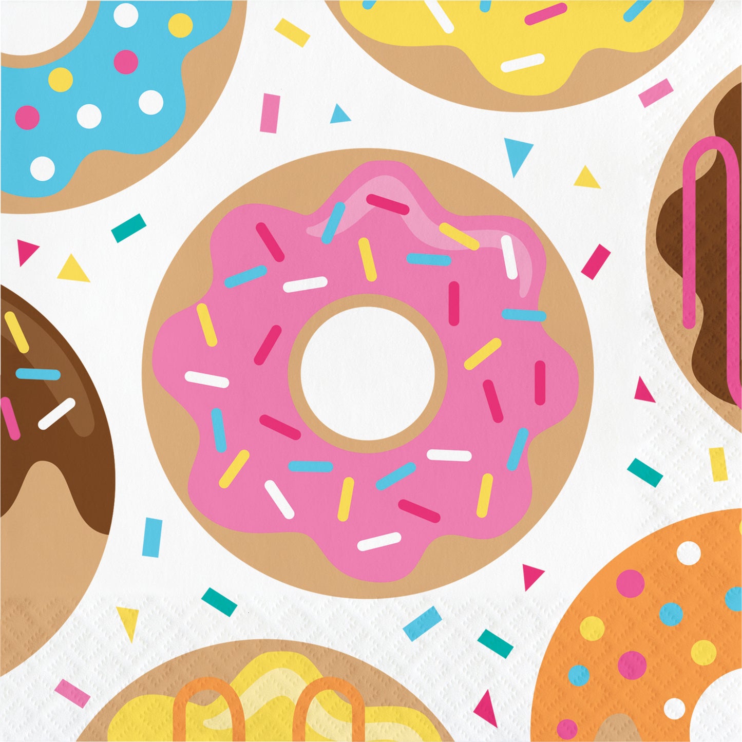Lunch Napkins - Donut Time 16ct - clearance