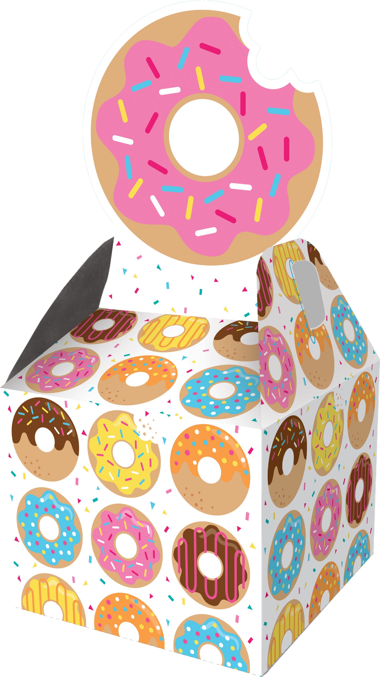 Favor Boxes - Donut Time 8ct- clearance