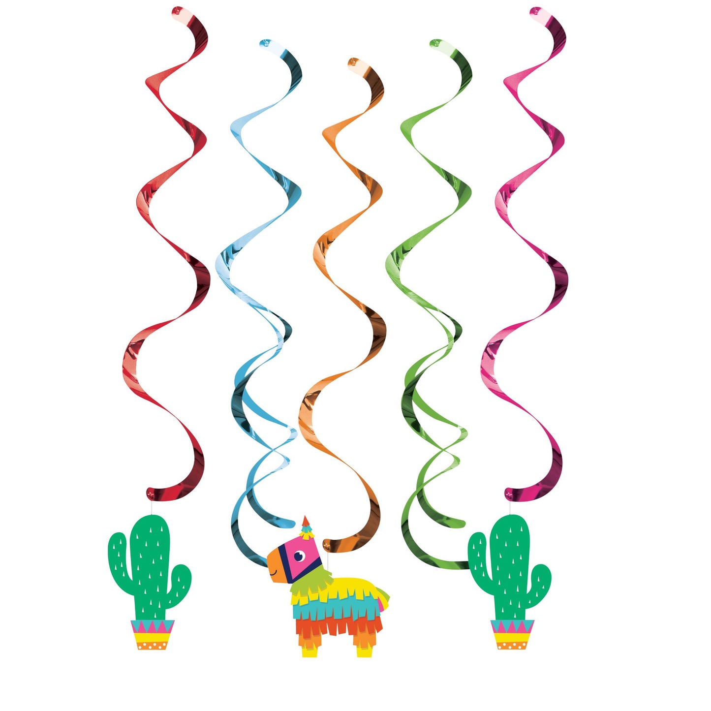Hanging Decorations - Fiesta Fun 5ct