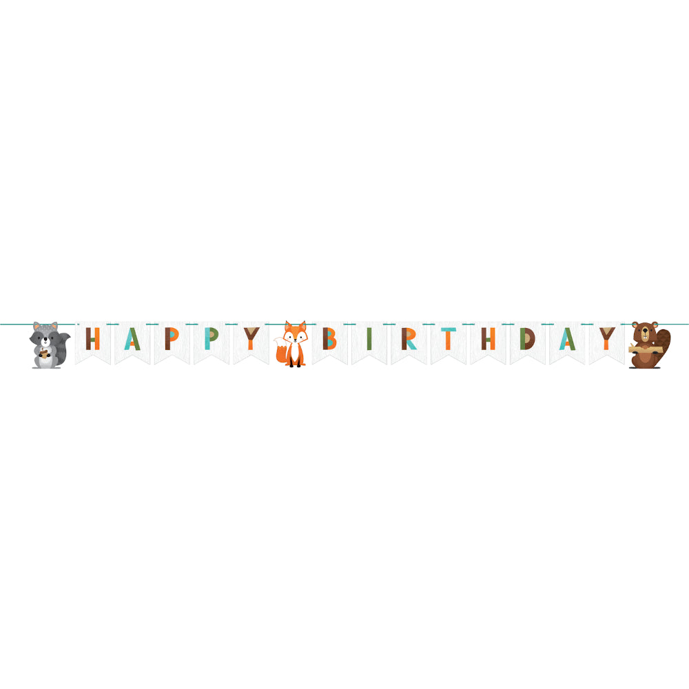 Banner - Woodland Animals