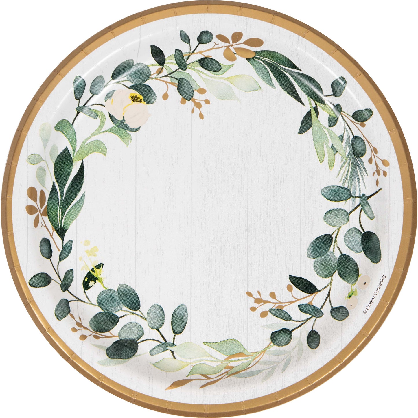 Dessert Plates - Eucalyptus Greens 8ct