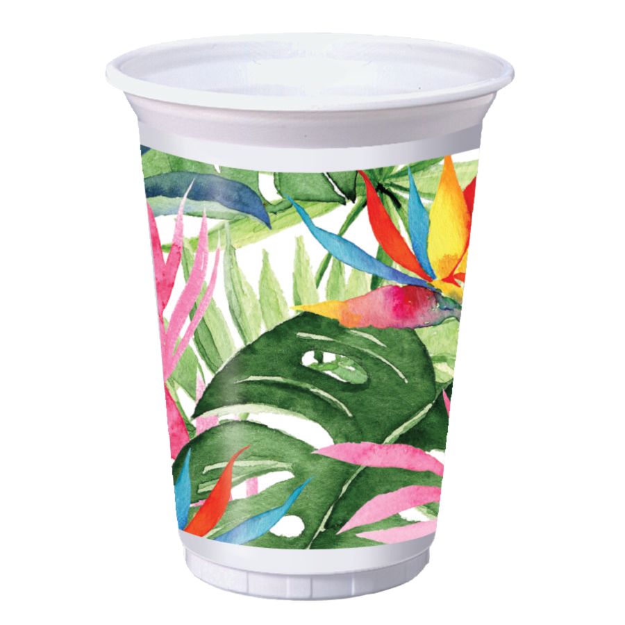 Cups - Floral Paradise 12ct
