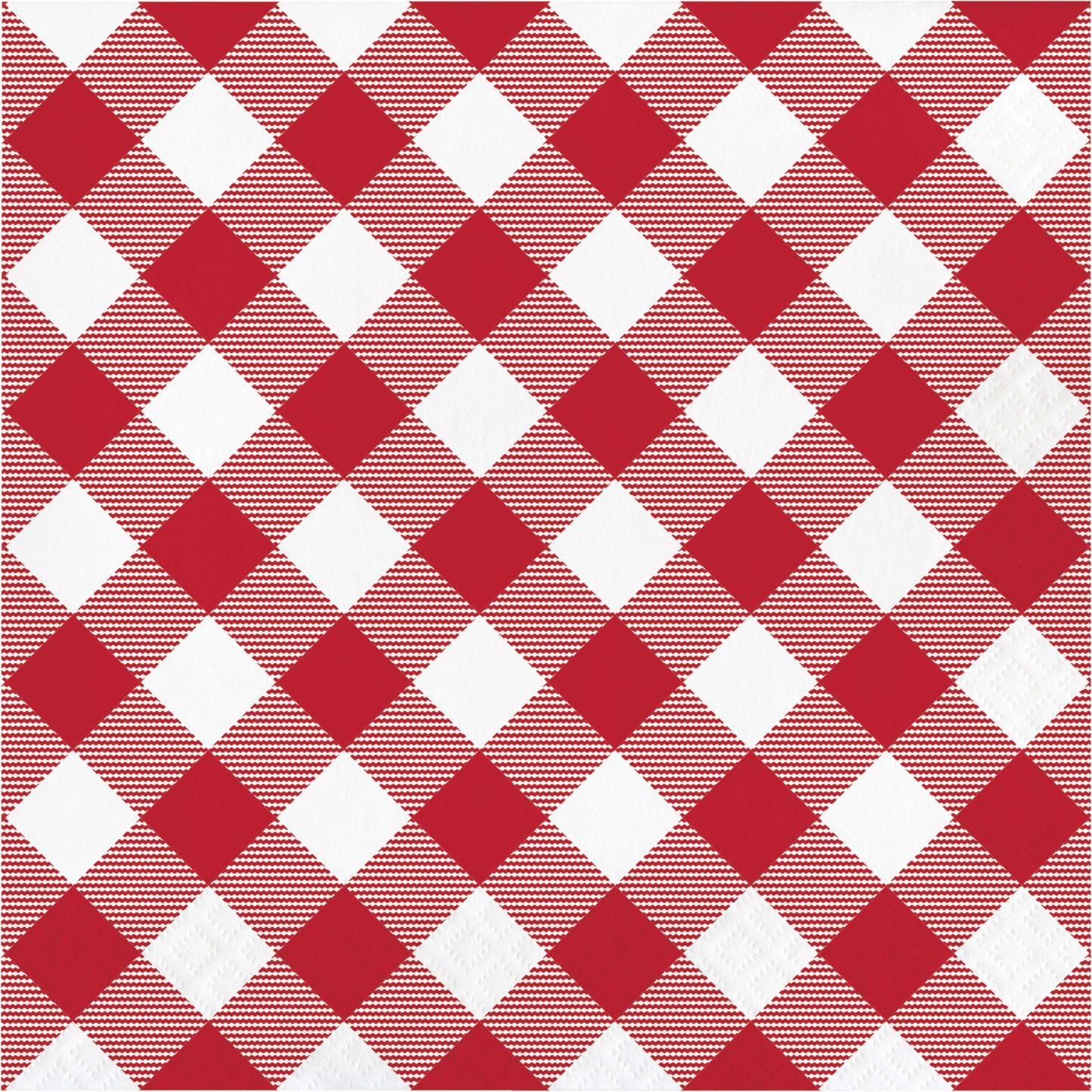 Lunch Napkins - Classic Gingham 16ct