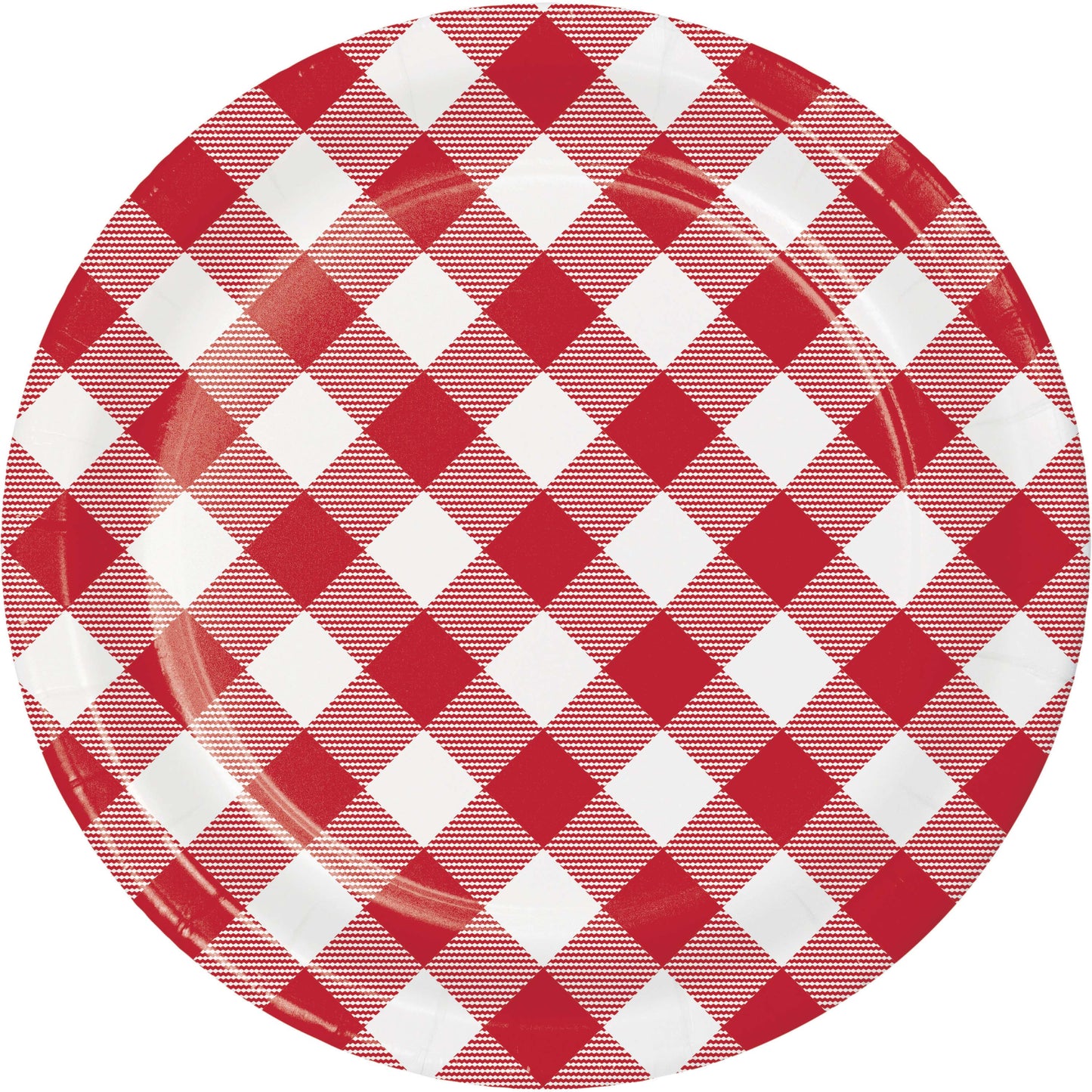 Dessert Plates - Classic Gingham 8ct
