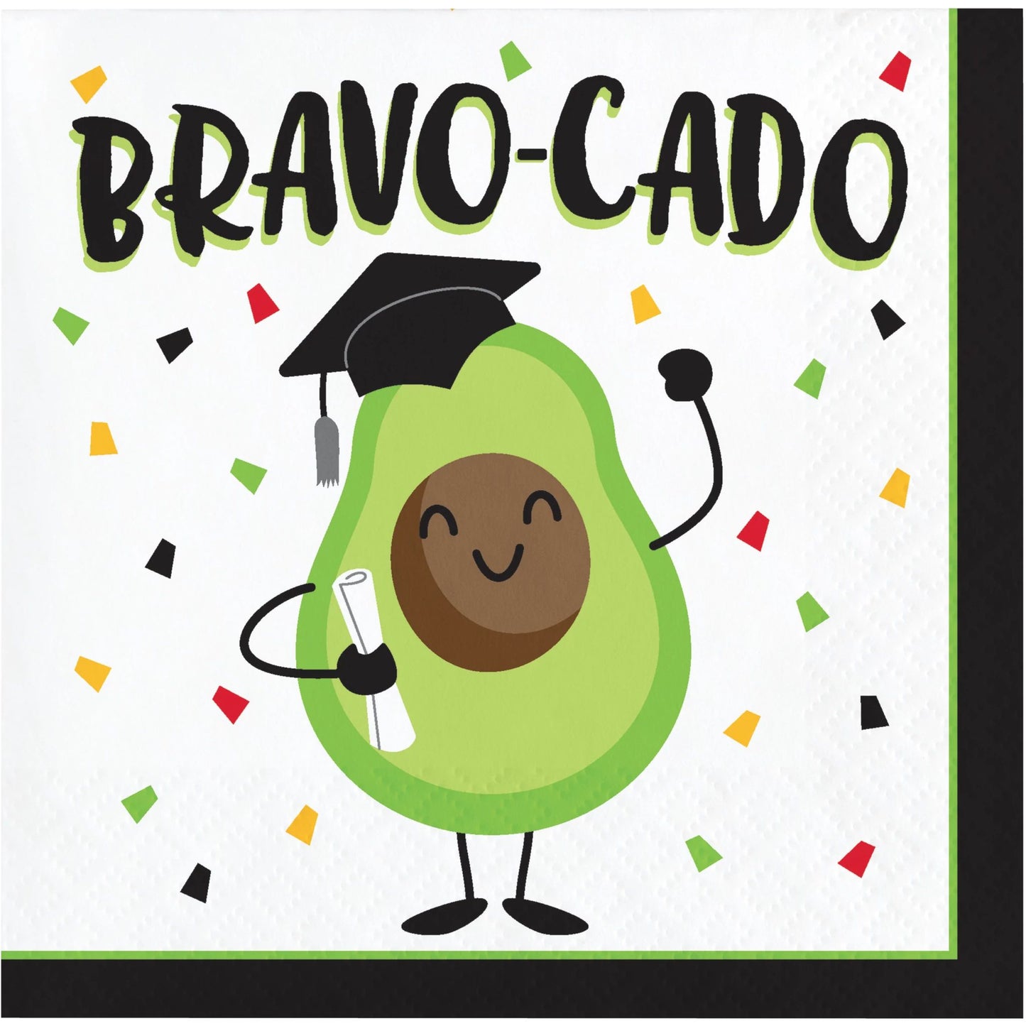 Beverage Napkins - Bravo-Cado 16ct