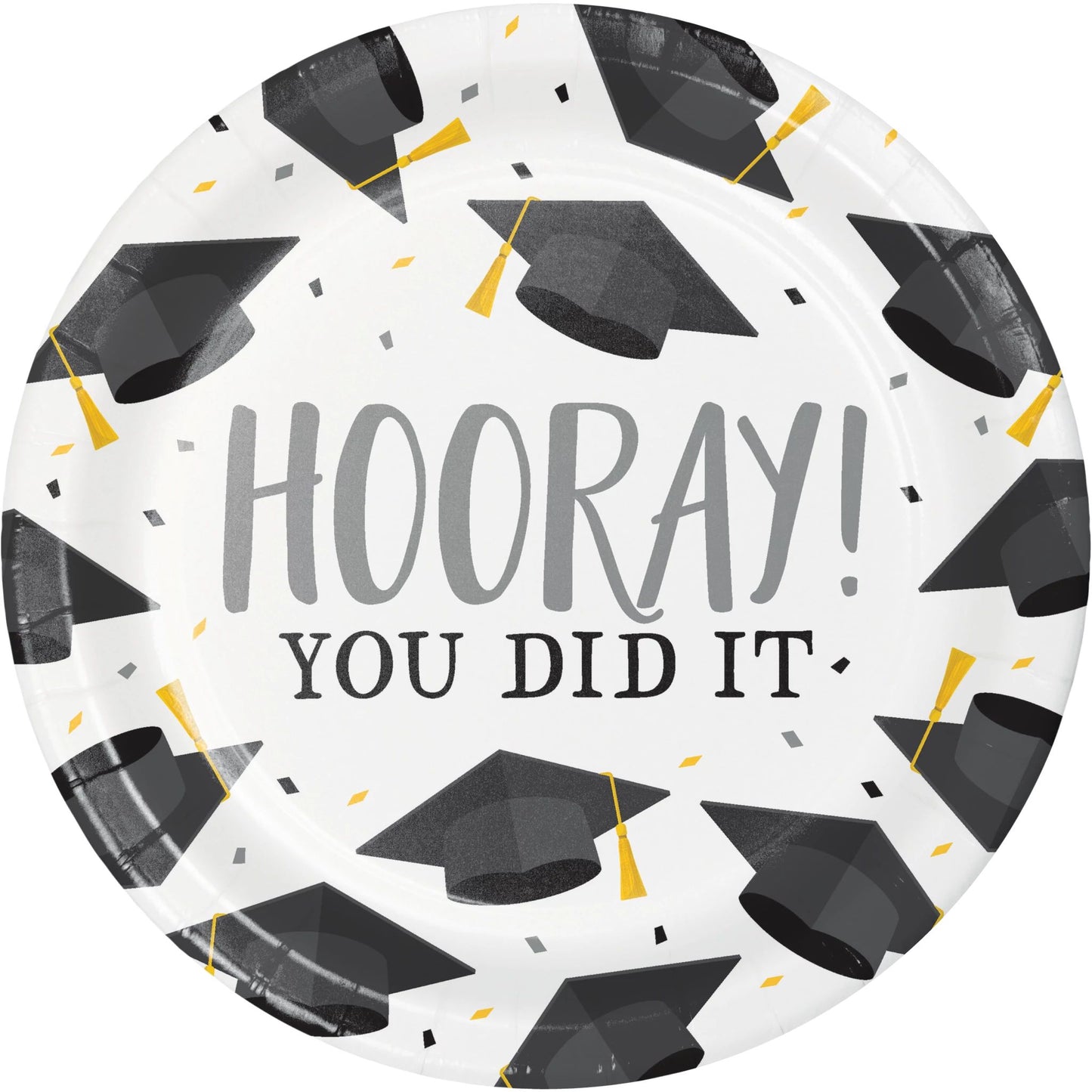 Dessert Plates - Graduation Fun 8ct