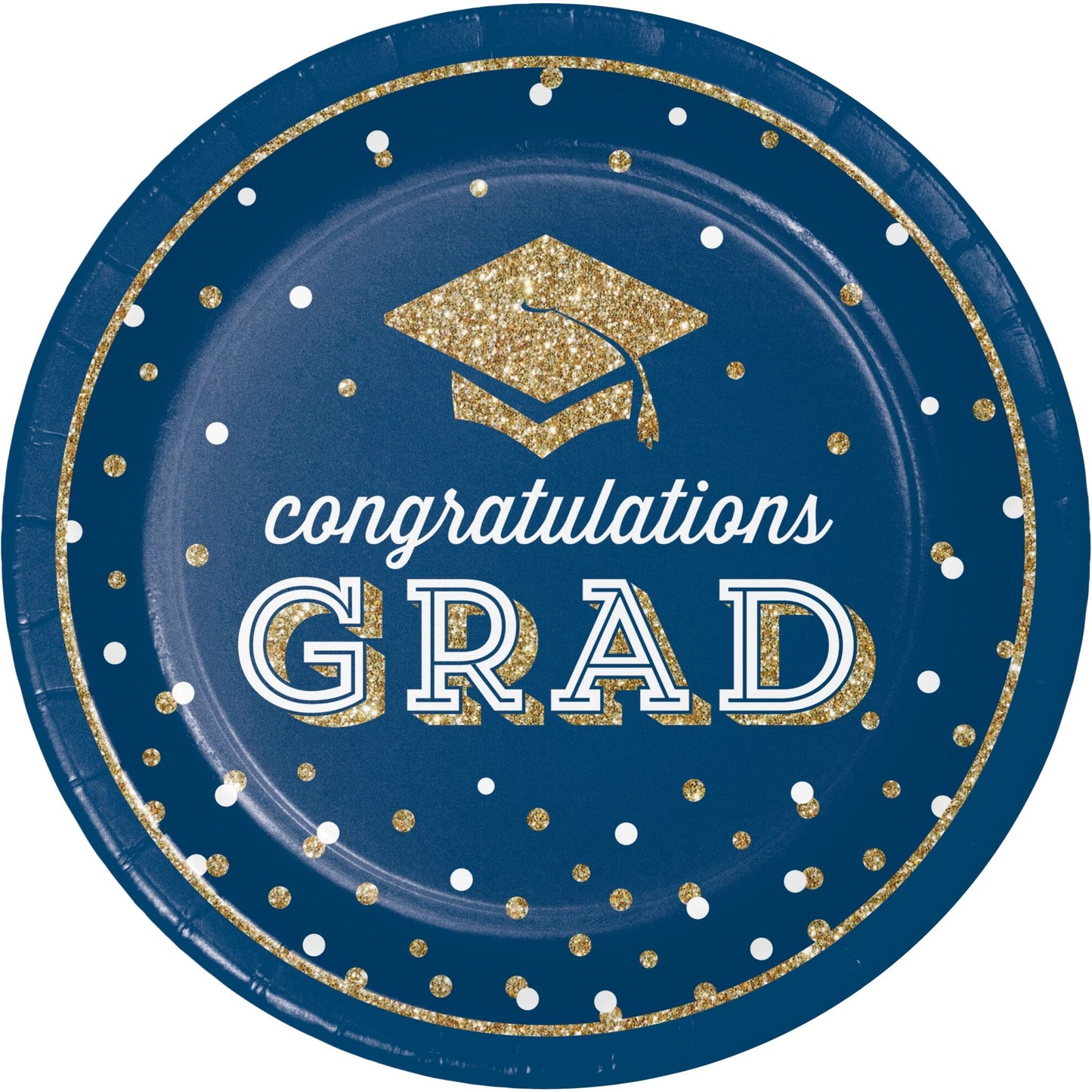Lunch Plates - Glittering Grad 8ct