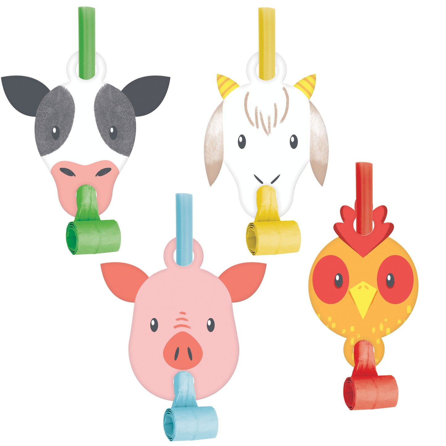 Blowouts - Farm Animals 8ct