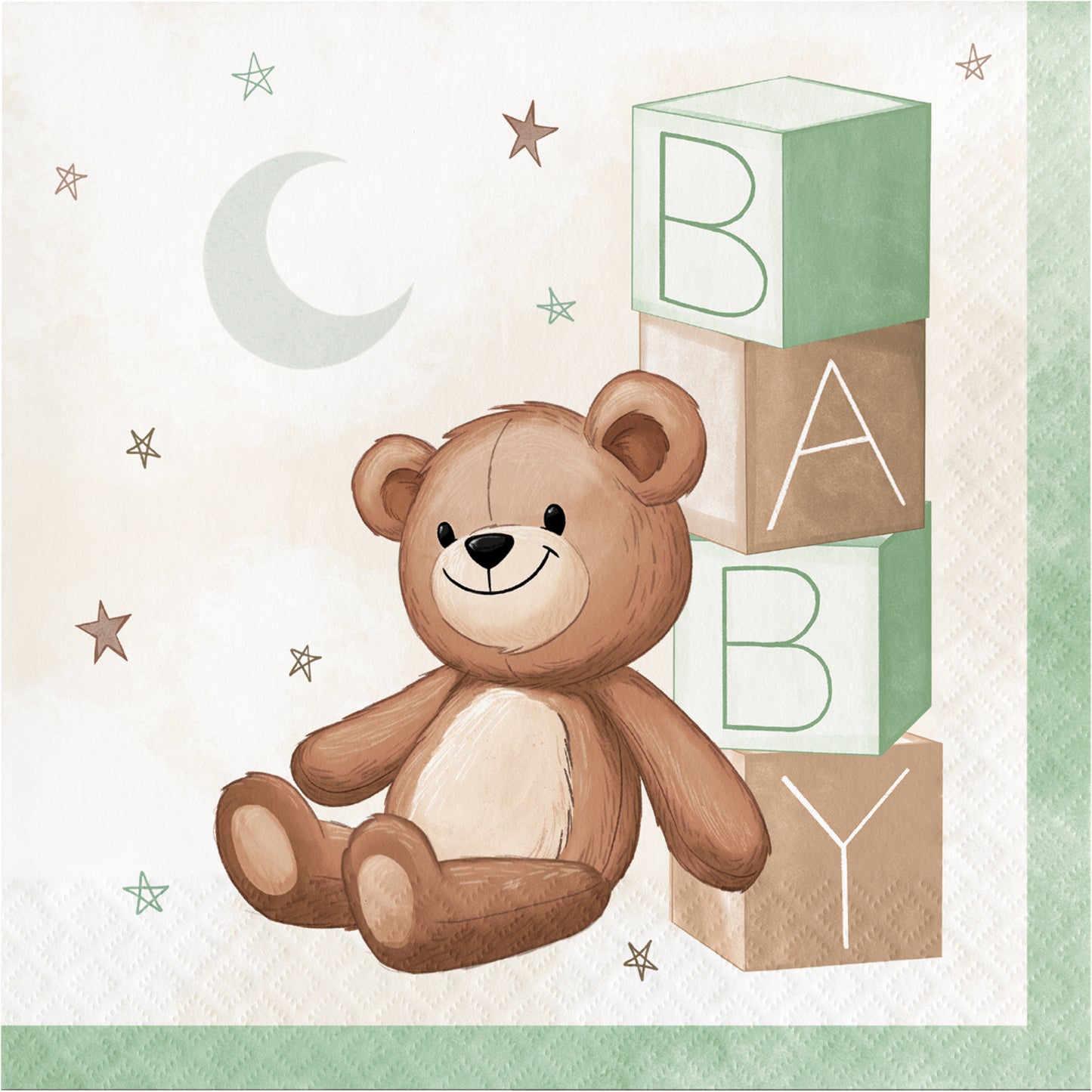 Lunch Napkins - Teddy Bear 16ct