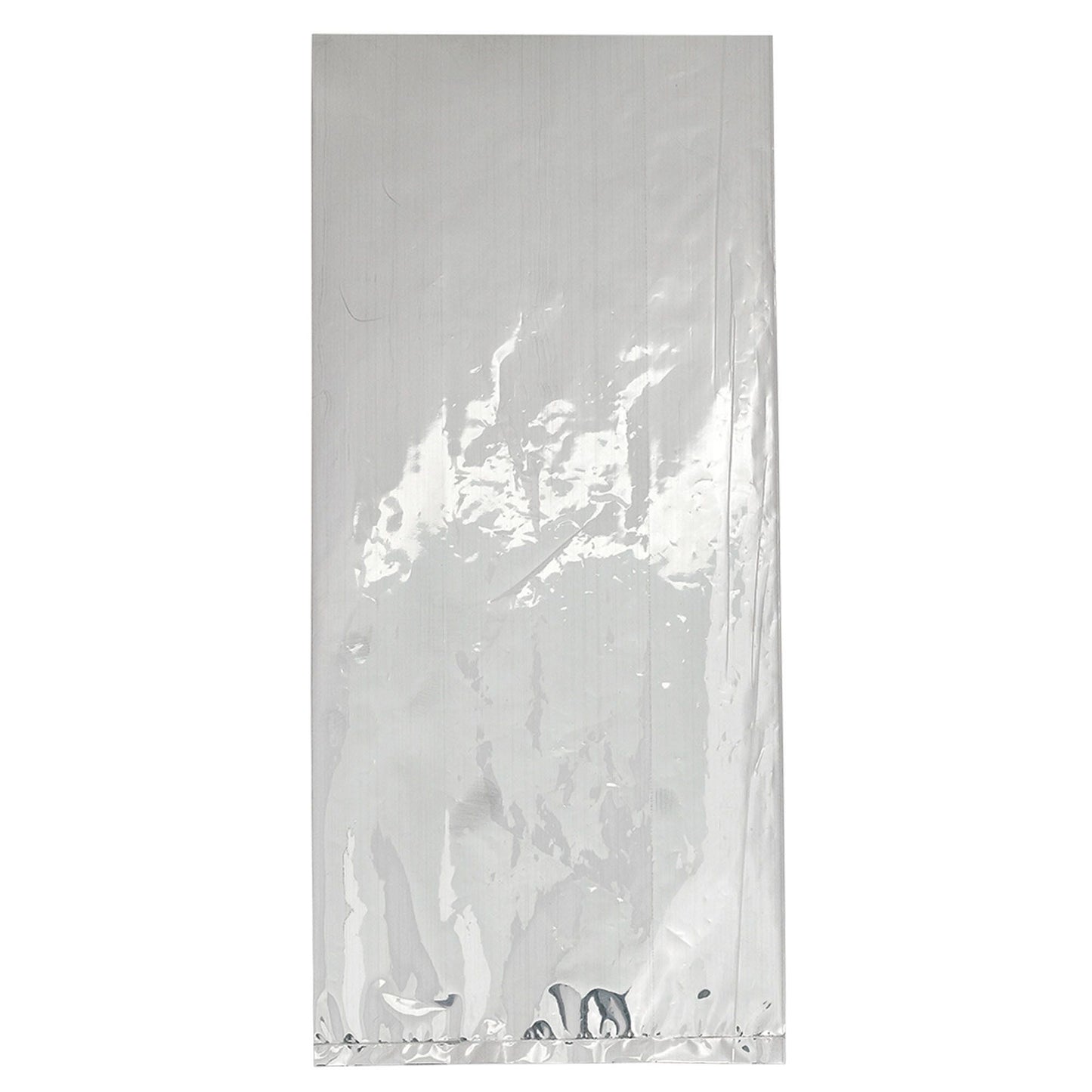 Cello Party Bags - Silver Foil 25ct