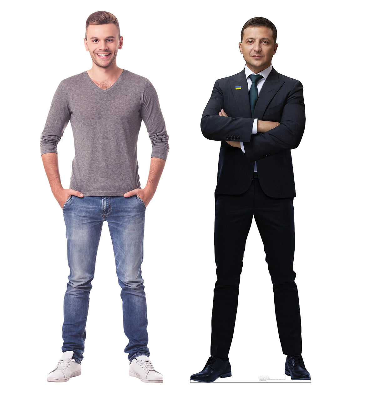 Cardboard Cutout - President Volodymyr Zelenskyy