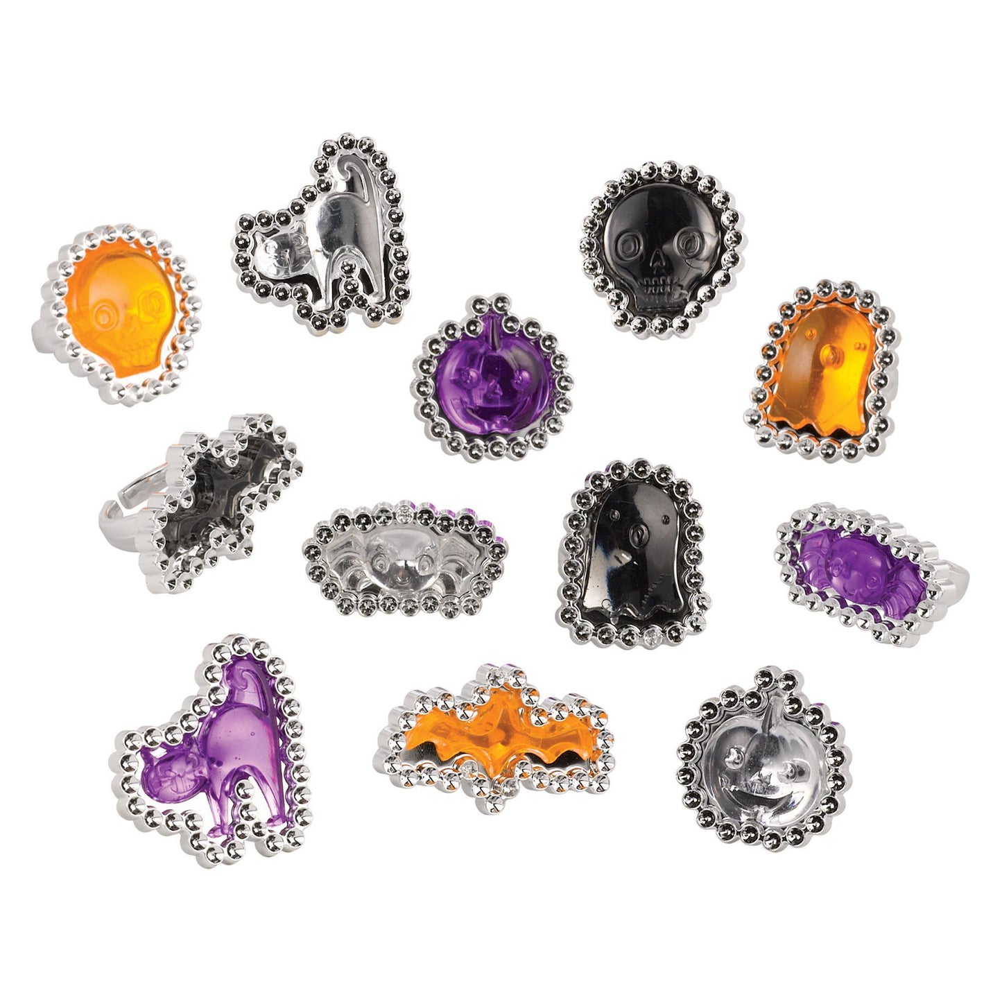 Halloween Jewel Rings 12ct
