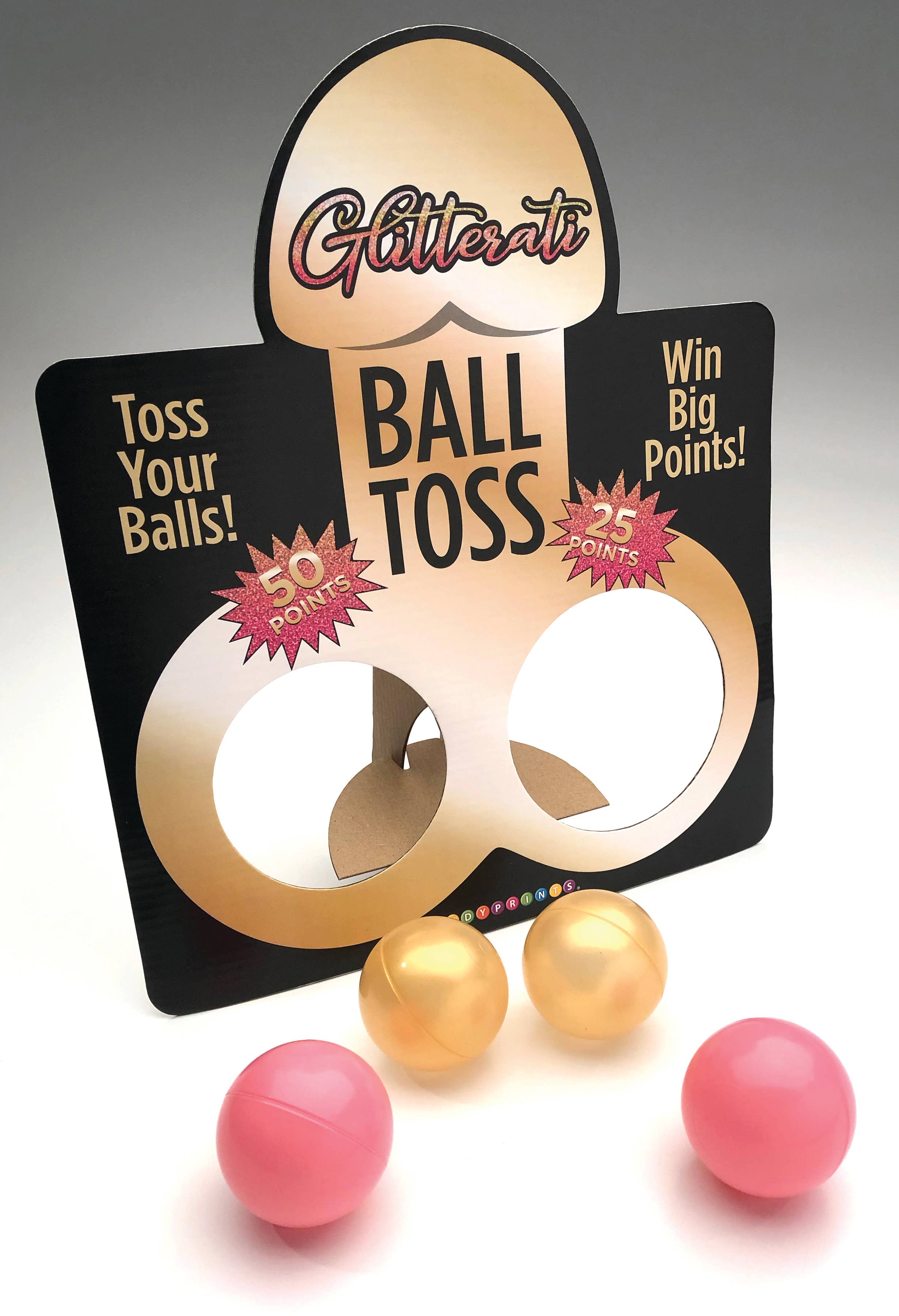 Party Game - Glitterati Penis Ball Toss