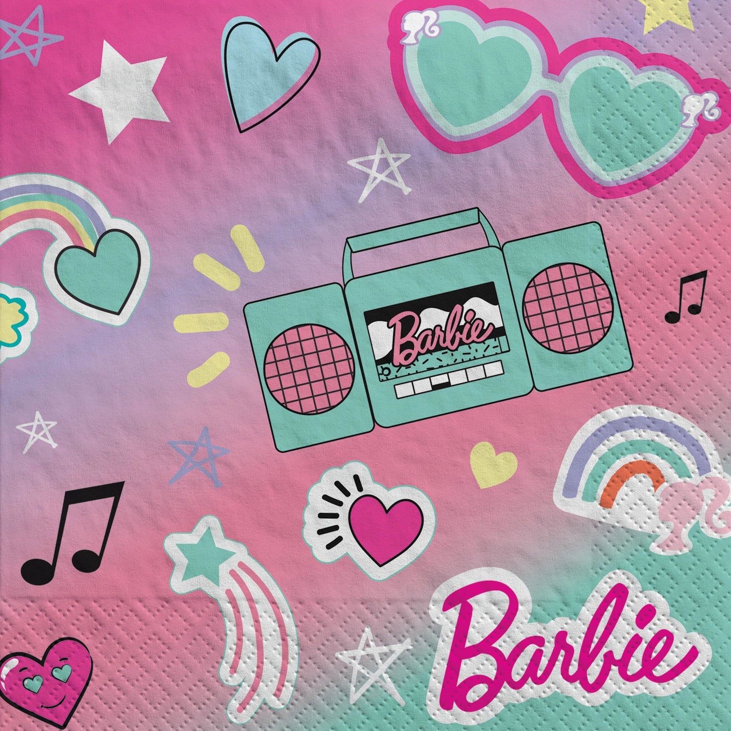 Beverage Napkins - Barbie 16ct