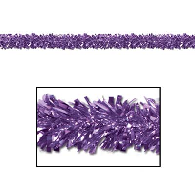 Metallic Festooning Garland - Purple