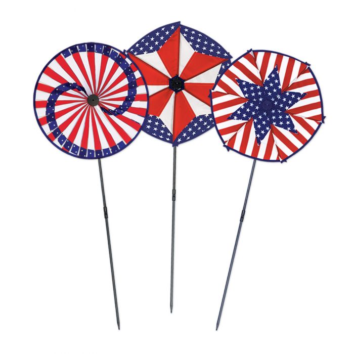Patriotic Wind-Wheels 1ct