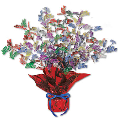 Centerpiece - Happy Birthday