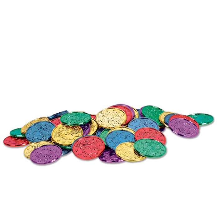 Coins - Assorted Colors