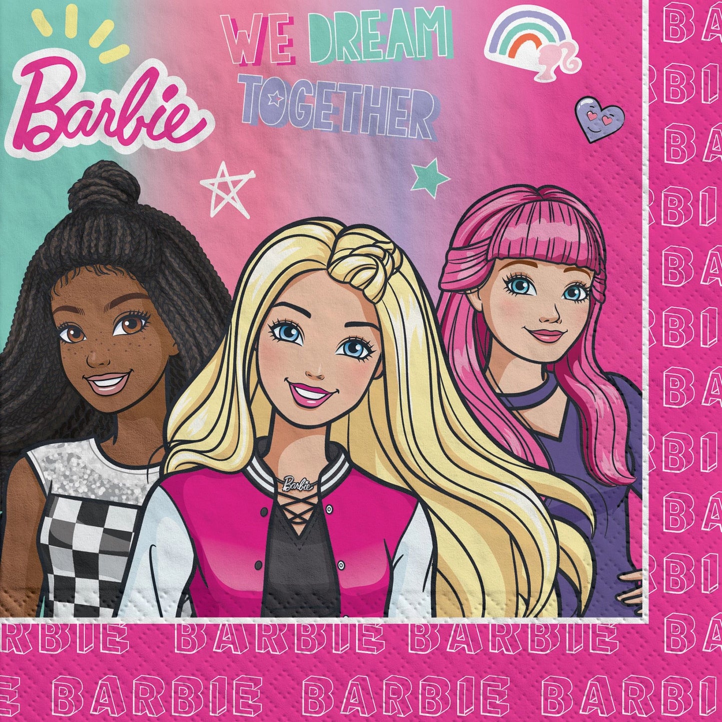 Lunch Napkins - Barbie 16ct
