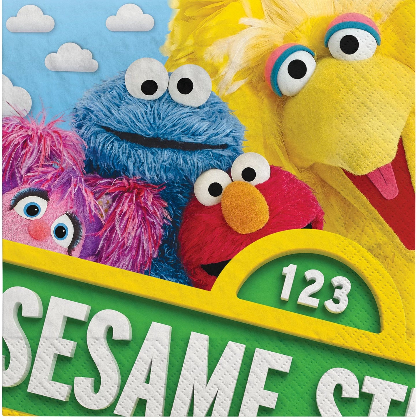 Lunch Napkins - Sesame Street 16ct