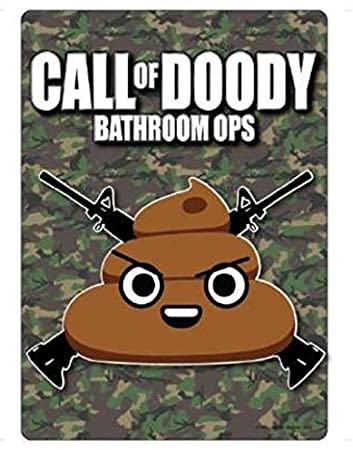 Metal Sign - Call Of Doody