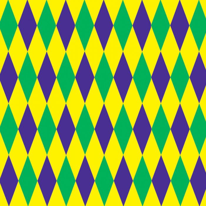 Mardi Gras Harlequin Backdrop