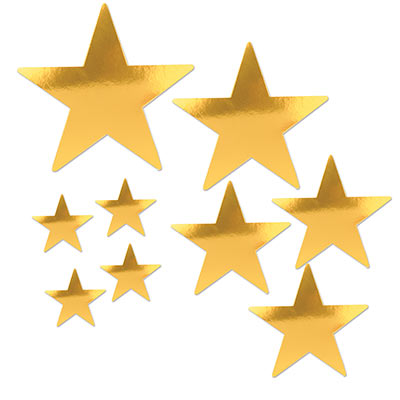 Star Cutouts - Gold 9ct